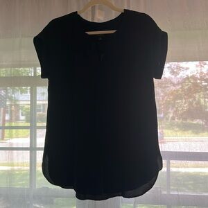 Talbots Black blouse size M